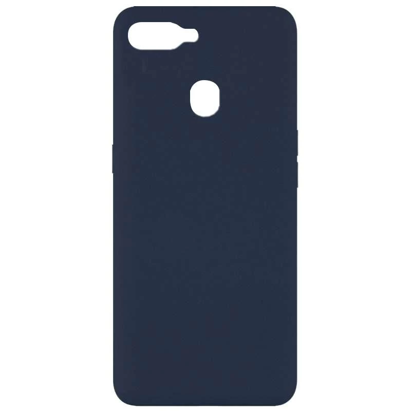 

Чохол Silicone Case без лого на Oppo A5s (Синій / Midnight blue)