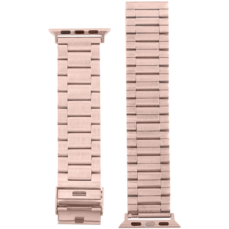 Ремінець Steel Elegance для Apple Watch 38/40/41/42mm(ser.10) – Rose Gold. Фото 10 з 11