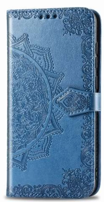 Шкіряний чохол-книжка Art Case з візитницею для Xiaomi Redmi Note 6 Pro – Синій. Фото 1 з 2