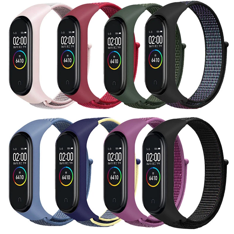 Ремешок Nylon New для Xiaomi Mi Band 8/9/10 фото 1 из 3