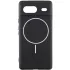 Чохол Silicone Cover Lakshmi Full Camera (AA) with Magnetic Fit для Google Pixel 7a – Чорний / Black. Фото 1 з 4