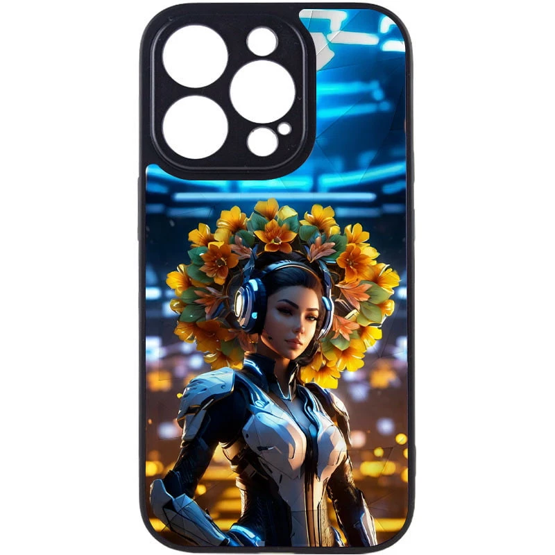 

Стеклянный чехол Prisma Ladies на Apple iPhone 13 Pro Max (6.7") (Cyberpunk)