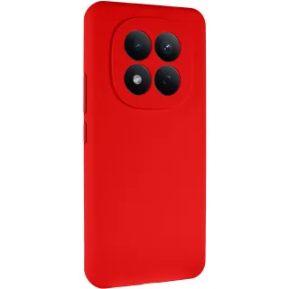 Чехол Silicone Case Lakshmi Premium з закритою камерою на Xiaomi Redmi Note 15 Pro 4G — Красный / Red