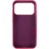 Чехол Silicone Case с закрытым низом для Apple iPhone 17 Pro (6.3") – Бордовый / Maroon. Фото 5 из 7