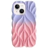 Силиконовый чехол Leaf для Apple iPhone 15 (6.1") – Lilac / Pink. Фото 1 из 2
