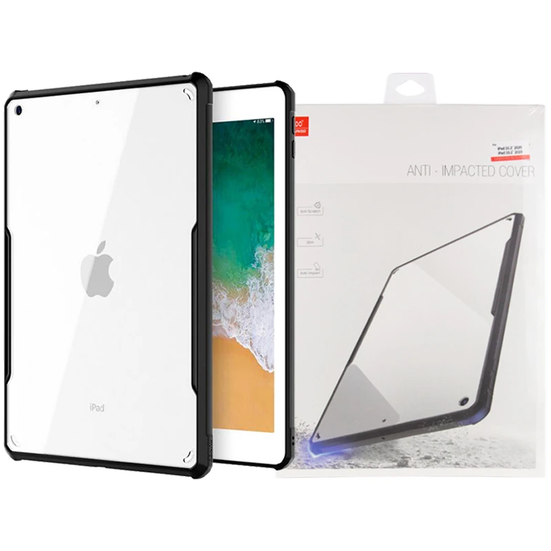 

Чехол для планшета с усиленными углами Xundd для Apple iPad 10.2" (2019) / Apple iPad 10.2" (2020) (Черный), Чорний