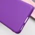 Кольоровий силіконовий чохол GETMAN із закритою камерою для Samsung Galaxy S21 FE – Фіолетовий / Purple. Фото 12 з 12