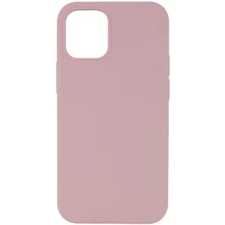 Чохол Silk (AA) NO LOGO with Magnetic Fit для Apple iPhone 13 (6.1") — Рожевий / Pink Sand