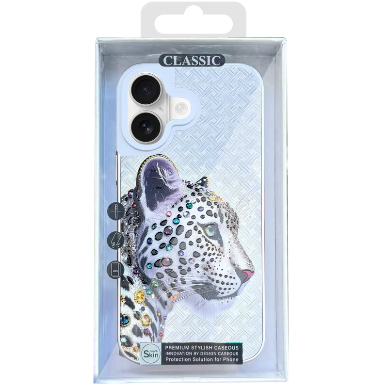 Чохол TPU+PC Crystal Hunt with MagSafe для Apple iPhone 17 (6.3") – White. Фото 2 з 2