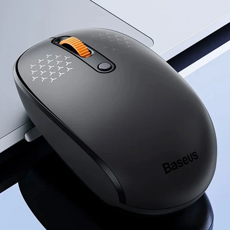 Миша бездротова Baseus F01B Tri-Mode – Gray. Фото 2 з 6