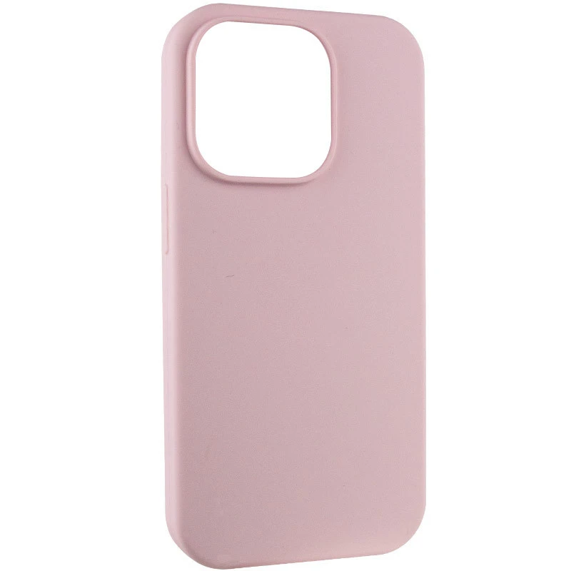 Чохол з закритим низом Silicone Case на Apple iPhone 14 Pro (6.1") – Рожевий / Chalk Pink. Фото 3 з 8