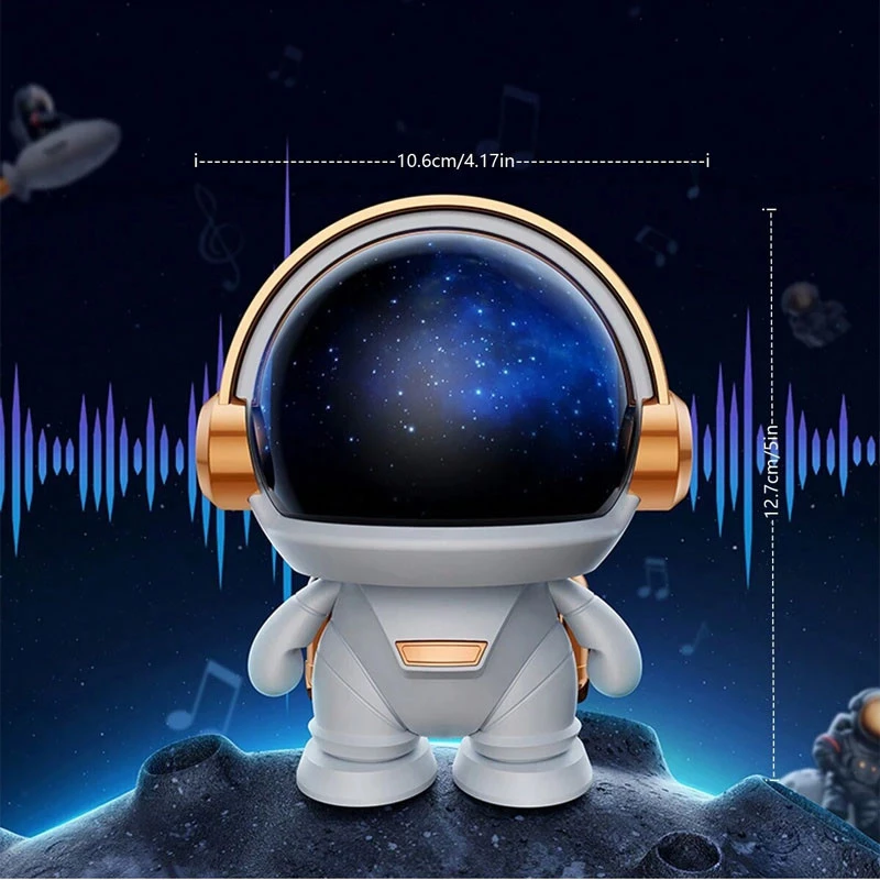 Bluetooth Колонка Astronaut mini K-29 – White. Фото 2 из 6