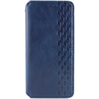 Чохол книжка GETMAN Cubic для Samsung Galaxy S21 FE — Синій
