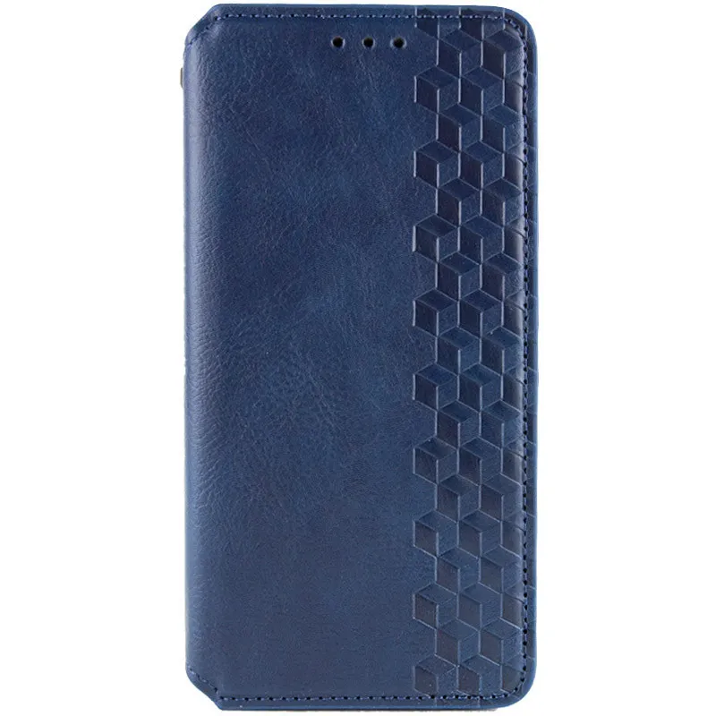 Чехол книжка GETMAN Cubic для Xiaomi 14 – Синий. Фото 1 из 8