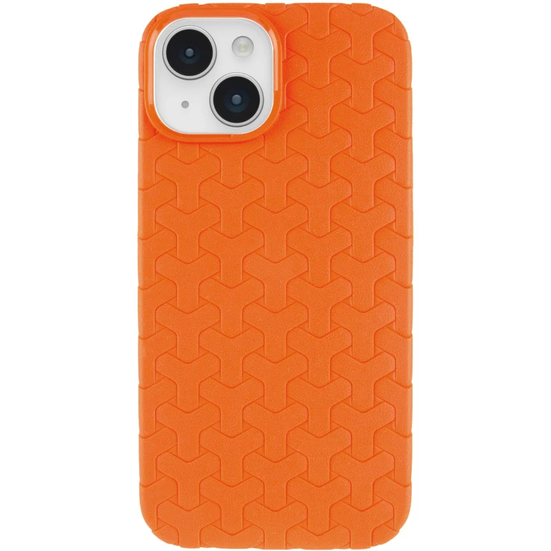 TPU чохол плетенка на Apple iPhone 12 Pro Max (6.7") – Orange. Фото 4 з 11
