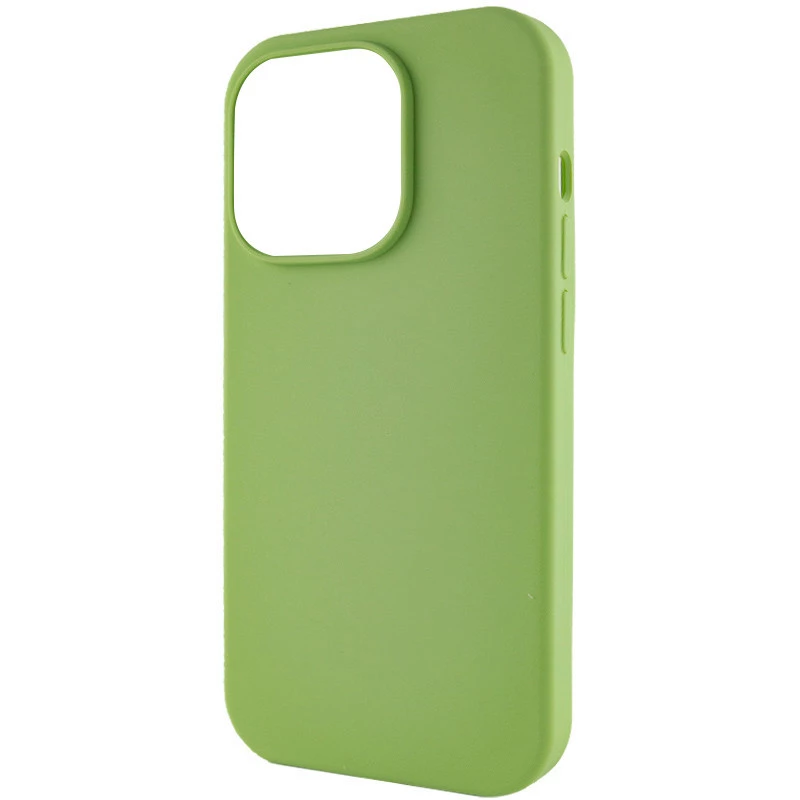 Чохол з закритим низом Silicone Case на Apple iPhone 16 – М'ятний / Mint. Фото 5 з 12