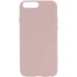 Чохол з закритим низом Silicone Case на Apple iPhone 7 plus / 8 plus – Рожевий / Chalk Pink. Фото 1 з 1