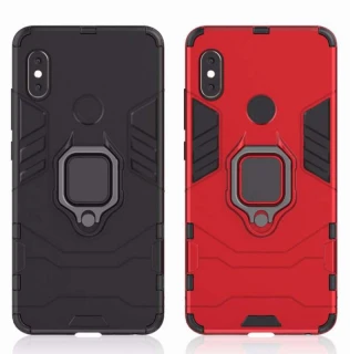 Противоударный чехол Transformer с кольцом для Xiaomi Redmi Note 5 Pro / Note 5 (AI Dual Camera) фото 1 Противоударный чехол Transformer с кольцом для Xiaomi Redmi Note 5 Pro / Note 5 (AI Dual Camera) фото 1 из 8