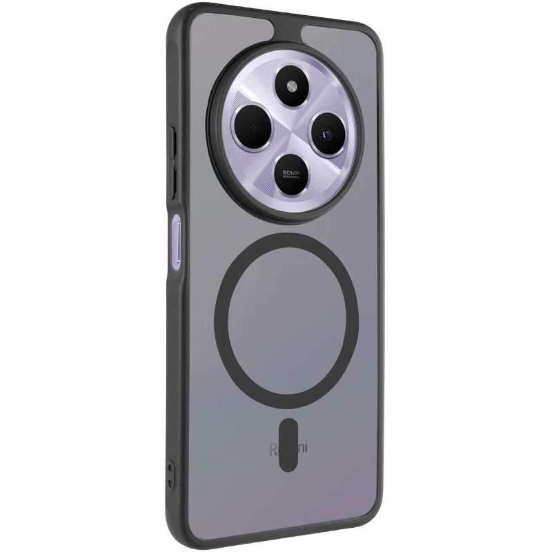 Чехол Bloom with MagSafe для Xiaomi Redmi 14C / Poco C75 – Black. Фото 2 из 6