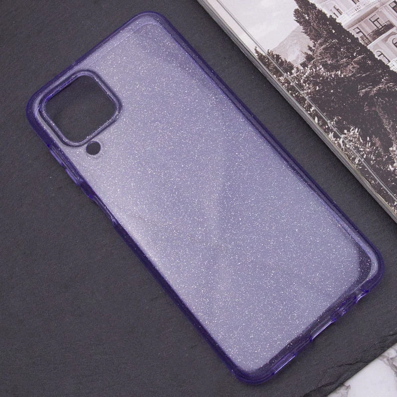Блискучий силіконовий чохол на Samsung Galaxy M33 5G – Purple. Фото 2 з 5
