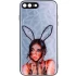 Стеклянный чехол Prisma Ladies на Apple iPhone 7 plus / 8 plus – Rabbit. Фото 3 из 7