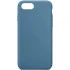 Чохол з закритим низом Silicone Case на Apple iPhone 16e (6.1") – Синій / Blue Jay. Фото 1 з 1