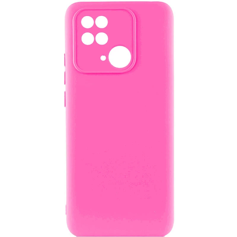 

Чехол Silicone Case Lakshmi Premium з закритою камерою на Xiaomi Redmi 10C (Розовый / Barbie pink), Рожевий / barbie pink