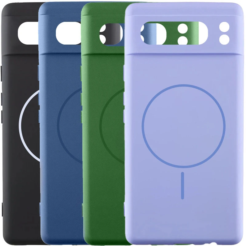 Чохол Silicone Cover Lakshmi Full Camera (AA) with Magnetic Fit для Google Pixel 8 Pro фото 1 з 1