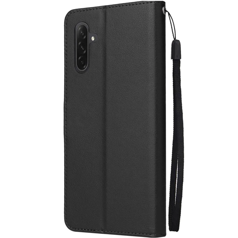 Кожаный чехол-книжка Essential Case для Xiaomi Redmi Note 15 Pro+ 5G – Black. Фото 3 из 7