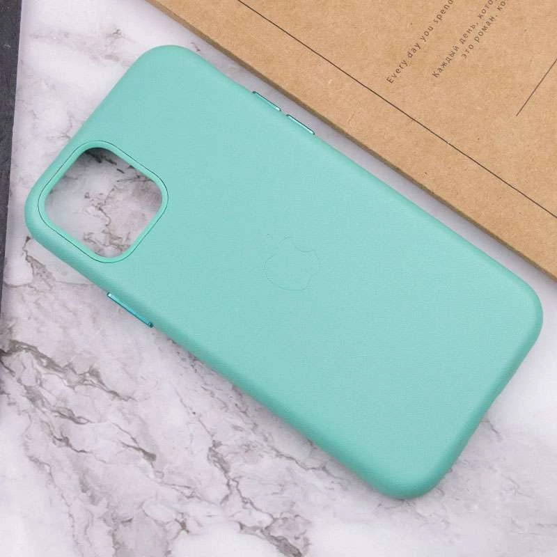 Кожаный чехол Silicone Case Soft для Apple iPhone 11 Pro Max (6.5") – Ice. Фото 8 из 9