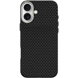 Чохол TPU+PC KVZV Triangular Pattern with Magnetic Fit для Apple iPhone 17 (6.3") фото 1 з 2