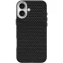 Чохол TPU+PC KVZV Triangular Pattern with Magnetic Fit для Apple iPhone 17 (6.3") – Black. Фото 1 з 2