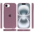 Чехол Silicone Case с закрытым низом для Apple iPhone 17e (6.1") – Лиловый / Lilac Pride. Фото 6 из 6