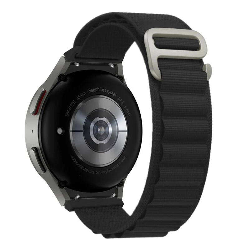 

Ремінець Universal Alpine Loop для Xiaomi Amazfit/Samsung 20 mm (Black)