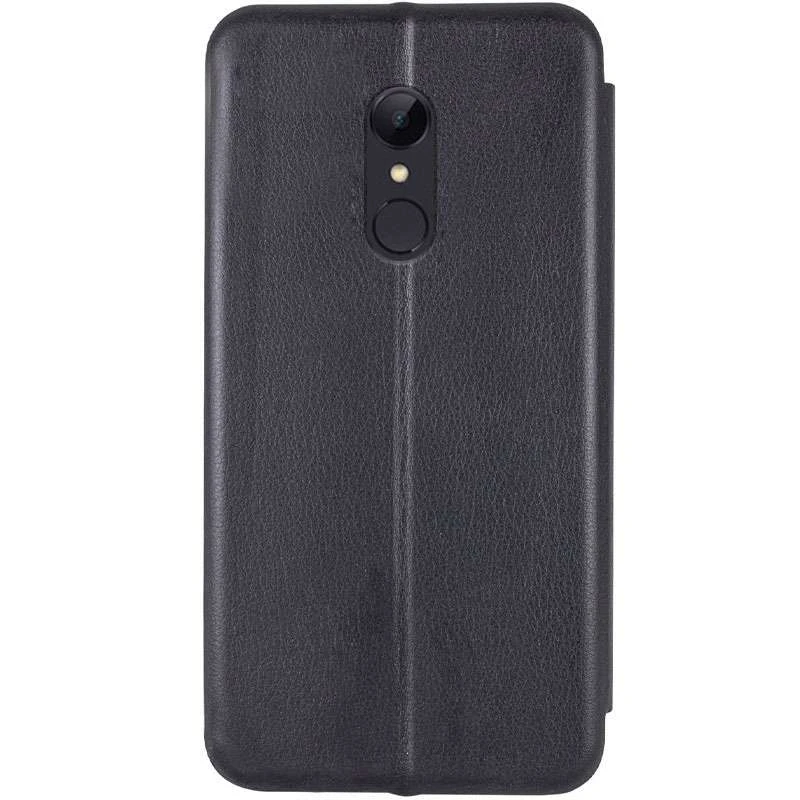 Чохол-книжка класичний на Xiaomi Redmi 5 – Чорний. Фото 3 з 4