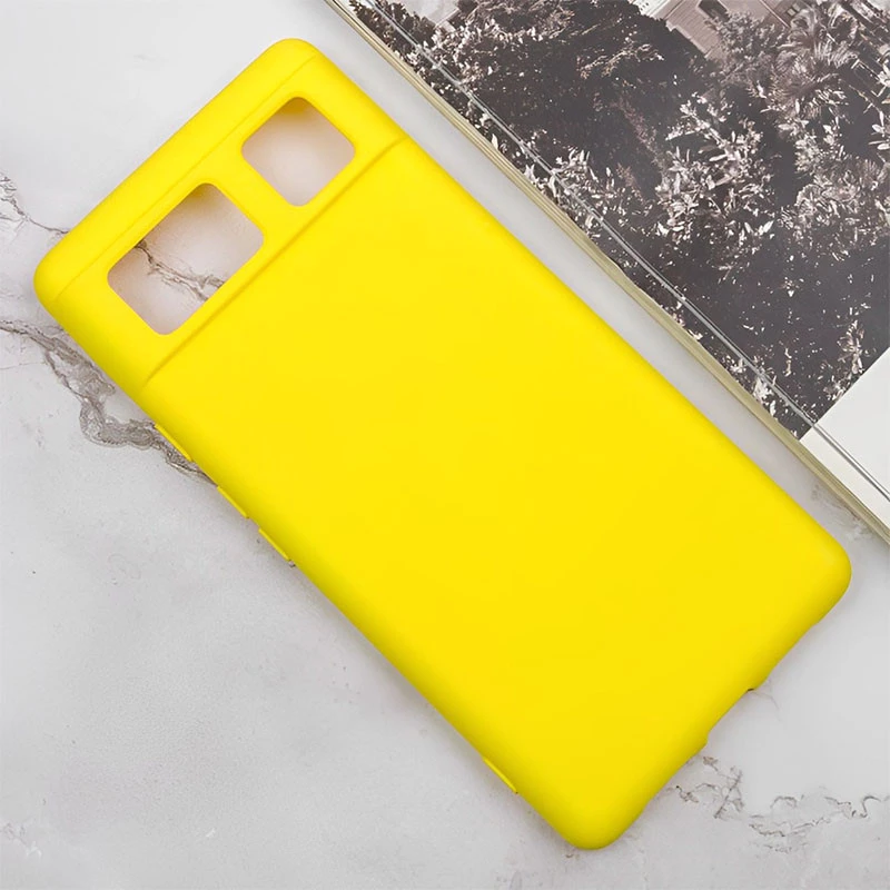 Чохол Silicone Case Lakshmi на Google Pixel 6 – Жовтий / Flash. Фото 4 з 11
