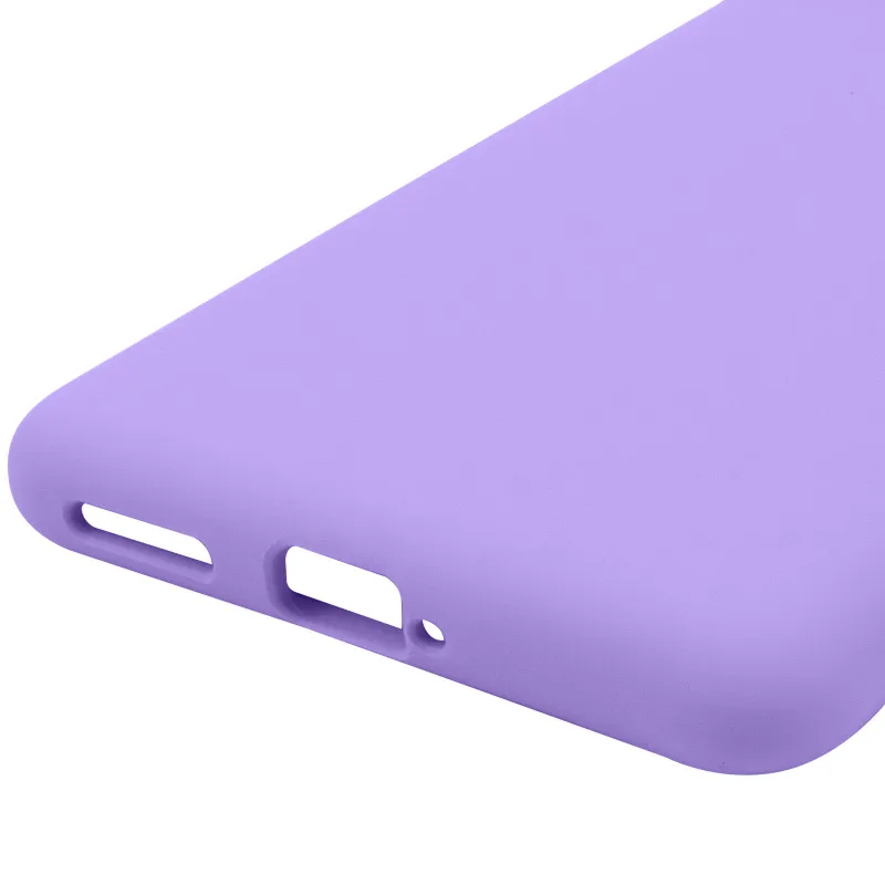 Чохол Silicone Case Lakshmi Premium із закритою камерою для Motorola Edge 60 Fusion – Бузковий / Dasheen. Фото 8 з 8