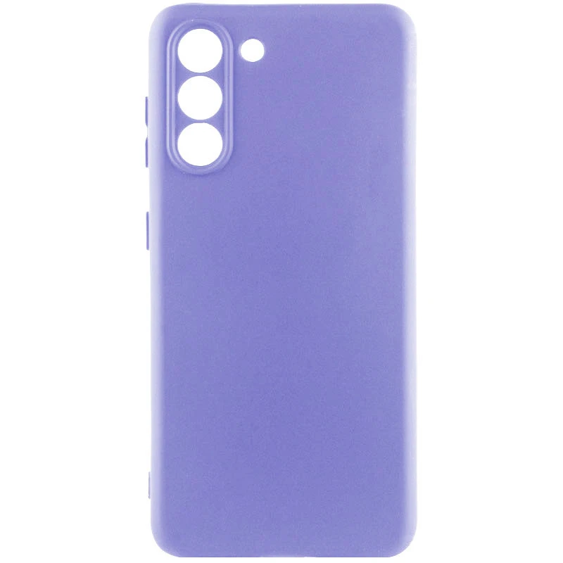 Чехол Silicone Case Lakshmi Premium з закритою камерою на Samsung Galaxy S23 – Сиреневый / Dasheen. Фото 2 из 18