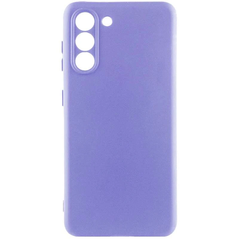 

Чехол Silicone Case Lakshmi с закрытой камерой для Samsung Galaxy S21 (Сиреневый / Dasheen), Бузковий / dasheen