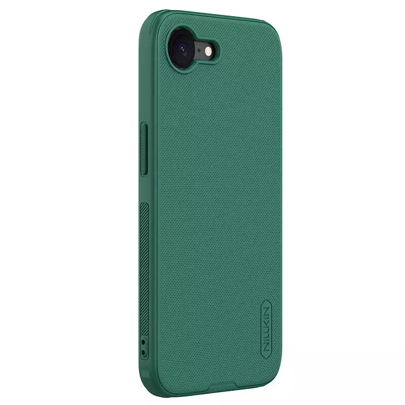 Пластиковая накладка Nillkin Pro для Apple iPhone 16e (6.1") – Зеленый / Deep Green. Фото 3 Пластиковая накладка Nillkin Pro для Apple iPhone 16e (6.1") – Зеленый / Deep Green. Фото 3 из 6