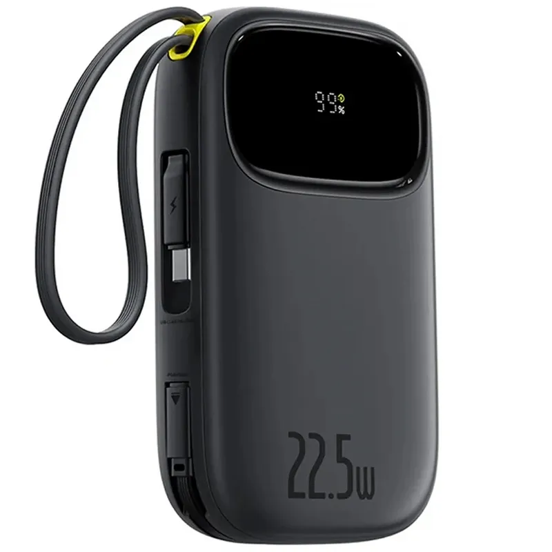 Портативное ЗУ Power Bank Baseus EnerFill FC31 PD22.5W with cables 10000 mAh (PPQD3) – Cosmic Black. Фото 2 из 2