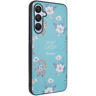 TPU+PC чехол Secret Garden для Xiaomi Redmi 13C — Mint