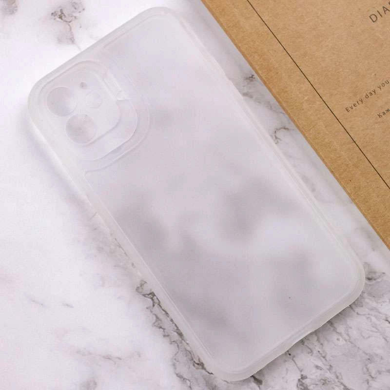 TPU+PC чехол OpenCam для Apple iPhone 12 (6.1") – Белый. Фото 6 из 7