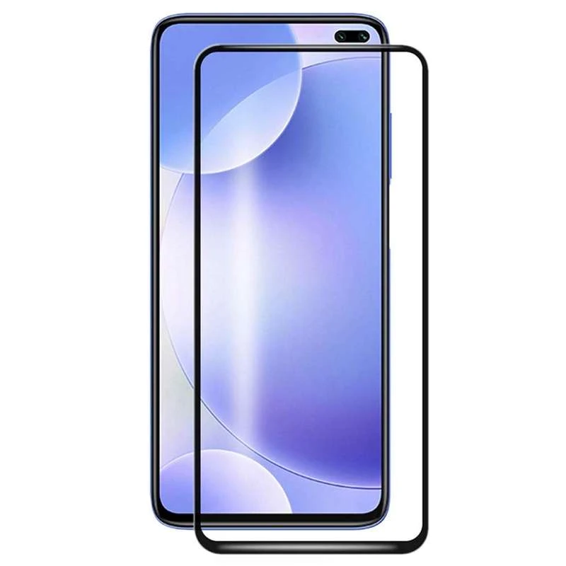 

Защитное стекло 2.5D CP+ для Xiaomi Redmi K30 (Черный), Чорний