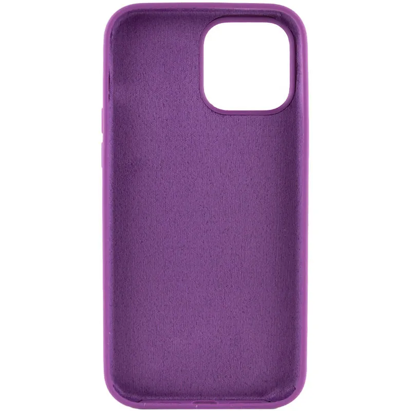 Чехол Silk Full Protective (AA) NO LOGO для Apple iPhone 14 Pro Max (6.7") – Фиолетовый / Grape. Фото 3 из 4
