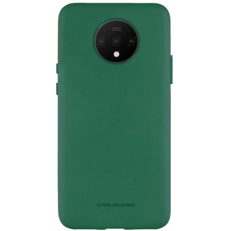 

Силиконовый чехол Molan Cano Smooth для OnePlus 7T (Зеленый), Зелений