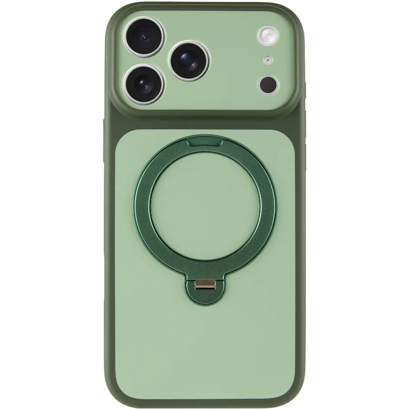 Чехол Ummi Full Camera with Magnetic Fit HQ Ring для Apple iPhone 17 Pro Max (6.9") – Green. Фото 2 из 7