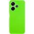 Чохол Silicone Case Lakshmi Plus з закритою камерою на Xiaomi Poco M6 4G – Салатовий / Neon Green. Фото 2 з 9