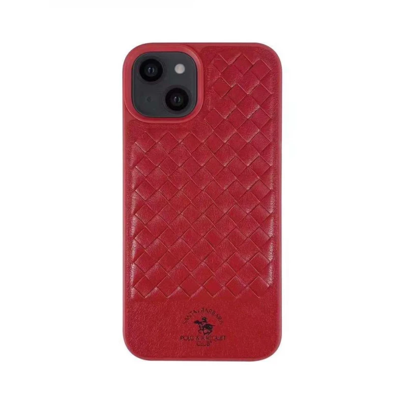 

Шкіряний чохол Polo Santa Barbara на Apple iPhone 14 (6.1") (Red)