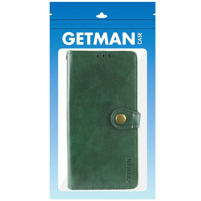 Чохол-книжка GETMAN Gallant  на Samsung Galaxy S23 FE – Зелений. Фото 4 з 5